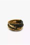 Zr Model 6-Piece Gold Combination Elastic Bracelet - 2