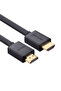 كابل HDMI ذكر إلى ذكر بطول 25 متر + كابل توصيل (IC) أسود