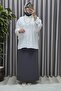 Women's Clothing Plus Size Hijab Afitap Pencil Skirt - 2