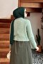 Braided Sweater Mint Green - 4