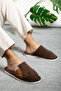 Unisex Corduroy Comfortable Lightweight Soft Balcony Office Home Slippers - 2