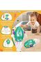 Rechargeable Electronic Sensing Crawling Crab Baby Toy – Musical Interactive Obstacle Senso - 4