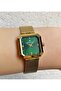 Dke.1.10954 Square Dial Mesh Band 3 Atm Water Resistant Women's Wristwatch - 3