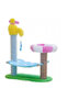 Cat Tree, Cat Climbing Frame, Bath & Play Playground for Pets, 77cm x 65cm x 32cm - 7