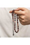 Silver Kazaz Tasseled Tight Amber Rosary - 3