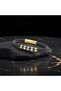 Genuine Leather and 316L Gold Tone Steel Men's Bracelet 31834B21D2 - 3
