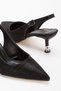 Women's Pointed Toe Style Heeled Evening Dress Shoes - 5