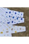 3-Piece Long Sleeve Baby Boys and Girls Bodysuit with Snap Fasteners Cotton Romper - 5