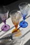 6-Piece Luxury Goblet Set Colorful Goblet Glassware Set of 6 Handcrafted 270 Cc - 2
