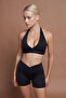 Amara Black Seamless Women's Sports Bra - 4