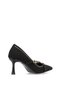 Elit Pm492 K1750 Women's Classic Heeled Shoes Black - 4
