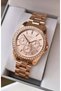 Women's Wristwatch – Rose Gold Steel Band, Star Figured Bracelet Gift - 4