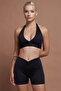 Amara Black Seamless Women's Sports Bra - 2