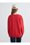 Xside bicycle collar oversize women's sweatshirt - 4