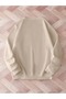 Women's Beige It Is Okay to Printed Crew Neck Sweatshirt - 3