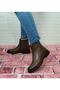 8479 Tan Color Non-Slip Sole Genuine Leather Women's Boots - 6