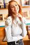 Women's Gray Princess Sleeve Lycra Blouse BLZ-19001595 - 5