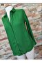 Women's Green Basic Regular Fit Woven Viscose Fabric Shirt Blouse - 4