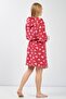 Pink Heart Velvet Dressing Gown - 5
