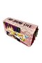 Pencil Case Anime Manga K-pop Blackpink Organizer Pencil Case Vegan Leather Three Compartment Pen Holder -pink - 3