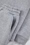 Grey Melange Polo Neck Rubber Cuffs Knitted Tracksuit Set Plus Size Tracksuit Set Tbbaw24Ts00001 - 6
