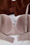 Brown-Mink 2-Piece Cotton Blend Ribbed Covered Strapless Knitted Bra Thmaw26Su00006 - 9