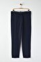 Lacivert Erkek Boyfriend Fit Kumaş Pantolon TMNAW26PL00017 - 6