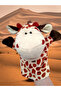 Giraffe Frog Set Plush Puppet Set Puppet Play Set with Mouth Movement - 3