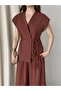 Kiretil Juana Vest Pants Linen Set - 2