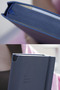 Kuka 2027 Daily Agenda A5. Flexible Cover. Elastic Band, Pockets, Pen Compartment. Colorful Edge-Navy Blue - 4