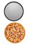 Small Size Perforated Pizza Tray 28 Cm X 2 Pieces, Double Headed Pizza Roulette and Steel Cheese Grater - 4