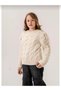 Girl's Harry Hair Stricked Pearl Detailed Sweater - 3