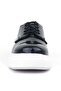 Derby Black Patent Leather White Sole Children's Classic Shoes - 4