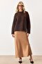 Oversize Furry Soft Sweater Brown 8270 - 5