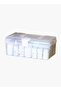 Clear Plastic Medicine Storage Box with Secure Handle Lock