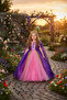 Rapunzel Costume - Rapunzel Costume with Crown - Rapunzel Costume with Cape and Crown - Rapunzel with Tarlatan - 7