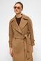 Reglan Sleeve Snap Closure Medium Length Coat K. Kamel 3145 - 4