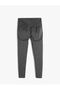 High Waist Woven Sports Leggings Seamless Slim Fit - 2