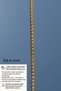 Steel Italian Knitted Necklace 3 mm Gold Color |   Non-Blackening, Unisex, 2 Years Warranty - 3