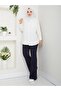 Spanish Cuff Trousers with Elastic Waist