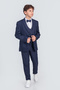Boy's Jacket Shirt Pants Bow Tie Vest Suit Te.4000Yy - 5
