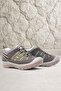 Genuine Leather Khaki Sand Laced Children's Outdoor Shoes