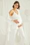 Women's Lace Maternity Pajama Set 3-Piece 18433 - 2