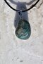 Indian Agate Natural Stone Necklace with Moss Agate - 4
