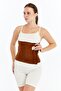 Camel Velcro Protective Waist Wool Corset - Women Men - 5
