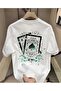 Game Card Printed T-Shirt