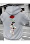 Men's Luxury Hoodie – Roses and Playing Cards