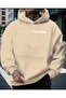 Men's Luxury Hoodie – Simple Design, with the Word “Paris” Printed.