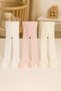 Pack of 3 Girls' & Kids' Cotton Patterned Tights - 2