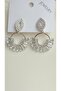 Women's Zircon Stone Waterway Model Stylish Design Earrings |   Elegant and Sparkling Accessory - 7